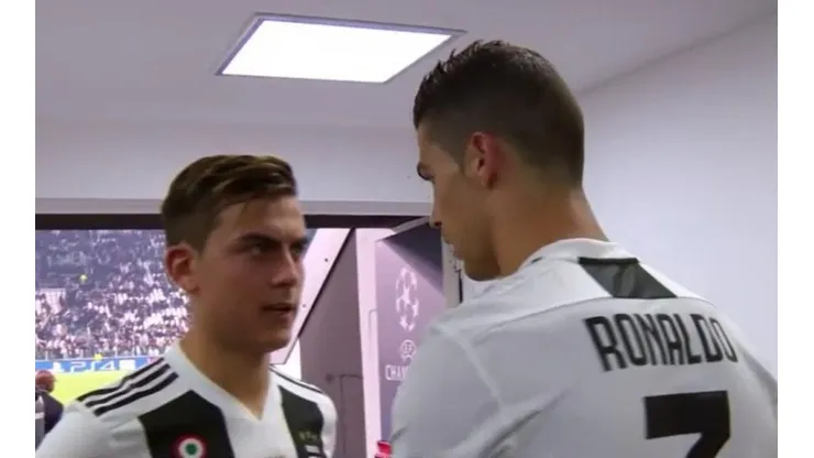 Joya mágica: un video revela como Dybala le anticipó a Cristiano Ronaldo que iba a meter un gol