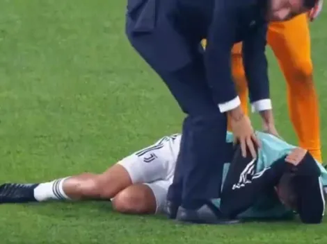 Qué haces, Szczesny: le dio un pelotazo en la nuca a Dybala y la Joya se re calentó