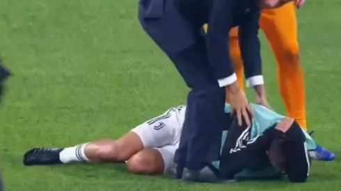 Qué haces, Szczesny: le dio un pelotazo en la nuca a Dybala y la Joya se re calentó