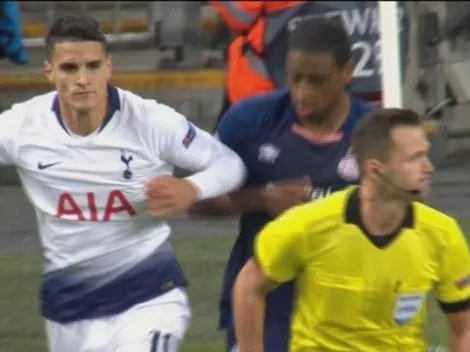 Lo que nadie te mostró: el codazo que Lamela le aplicó a Pablo Rosario