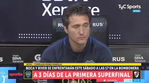 Foto de Guillermo, entrenador de Boca.