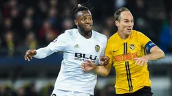 Valencia vs Young Boys por la Champions League .