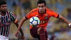 Atlético Paranaense vs Fluminense por la Copa Sudamericana.