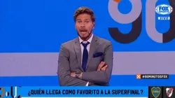 Apuesta por River: Vignolo dijo que no cree Boca pueda ganar la final