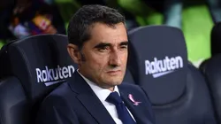 Ernesto Valverde, entrenador de Barcelona.