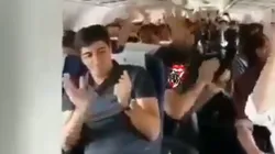 Se conoció un video inédito de los festejos de River en el avión de vuelta de Brasil