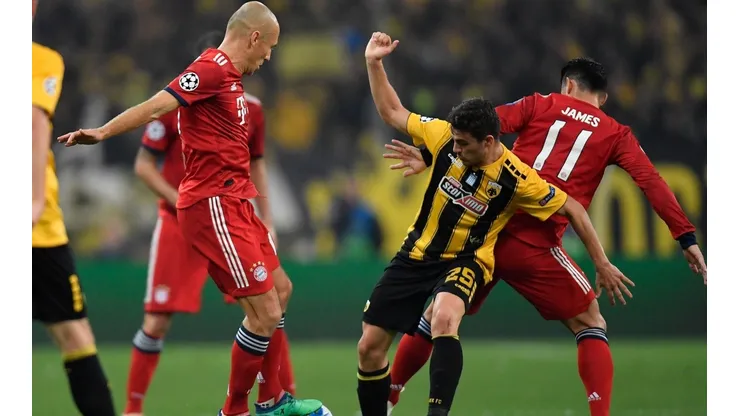 Bayern Múnich vs AEK Atenas (Foto: Getty)