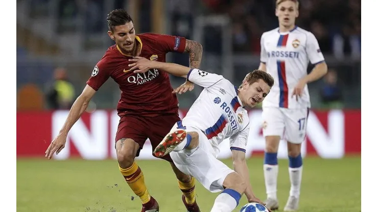 CSKA Moscú vs Roma por la Champions League.