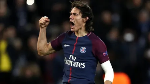 Edinson Cavani en Paris Saint-Germain.