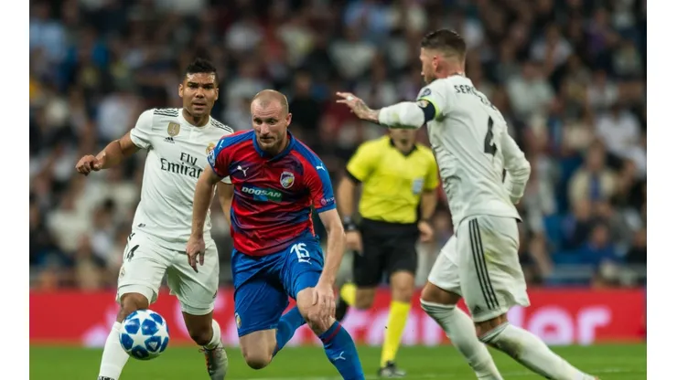 Viktoria Plzen vs Real Madrid por la Champions League.