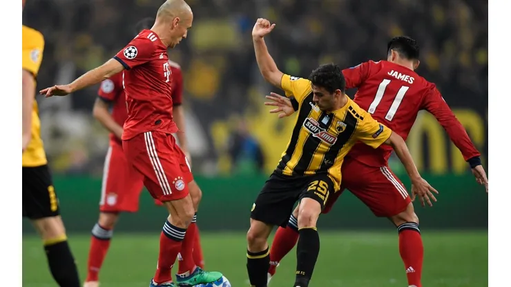Bayern Múnich vs AEK Atenas (Foto: Getty)