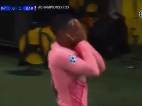 Malcom entró, hizo un golazo y no pudo aguantar las lágrimas en el festejo