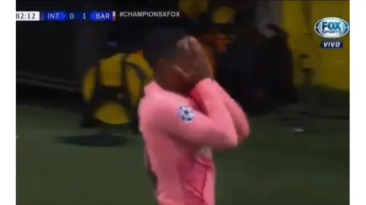 Malcom entró, hizo un golazo y no pudo aguantar las lágrimas en el festejo
