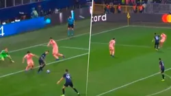 Lautaro Martínez tiró un caño y después Icardi empató ante Barcelona