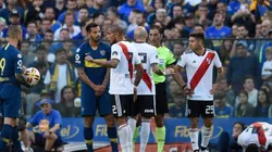 River y Boca en el último Superclásico.