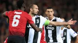 Juventus vs Manchester United por la Champions League.