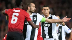 Juventus vs Manchester United por la Champions League.