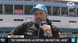 Para que lo amen aún más en River, Coudet habló de la final de la Libertadores