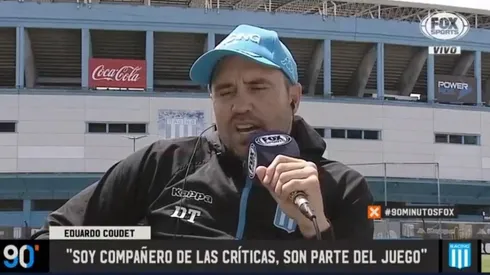 Para que lo amen aún más en River, Coudet habló de la final de la Libertadores