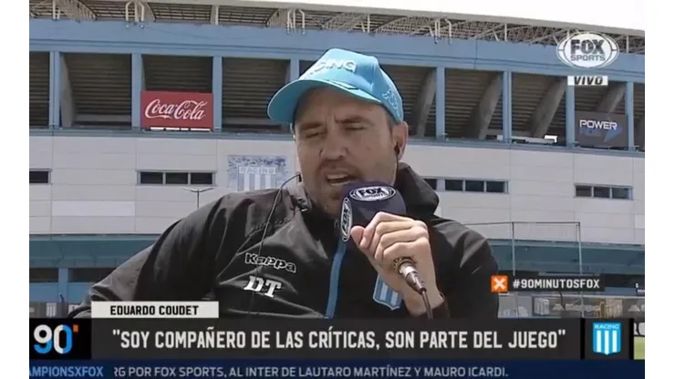 Para que lo amen aún más en River, Coudet habló de la final de la Libertadores