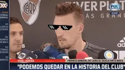 Foto de Franco Armani, arquero de River.