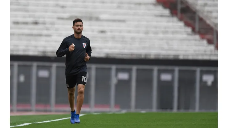 El Pity se fue antes del entrenamiento