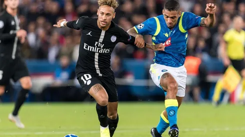 Nápoli vs PSG (Foto: Getty)