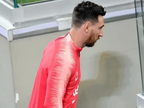Toda Europa está hablando del entrenamiento de Messi en Modo RoboCop