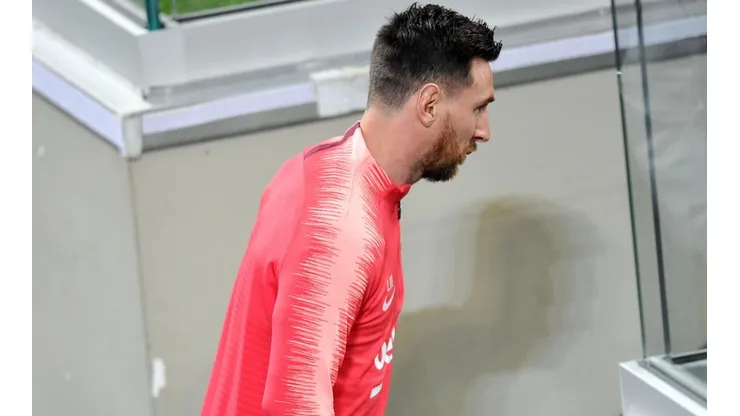 Toda Europa está hablando del entrenamiento de Messi en Modo RoboCop