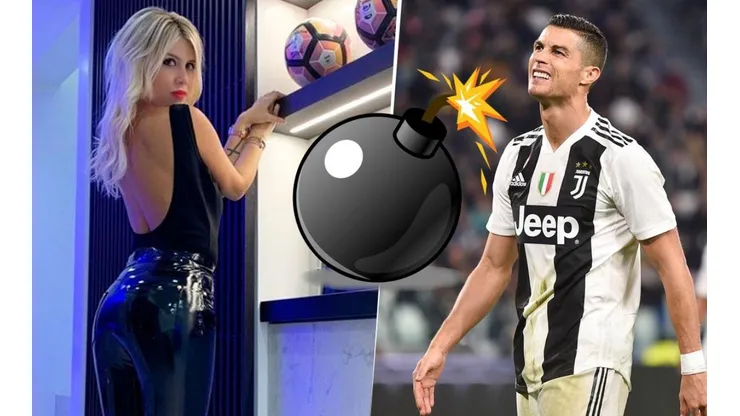Wanda Nara le pegó a Cristiano Ronaldo y va a explotar el mundo