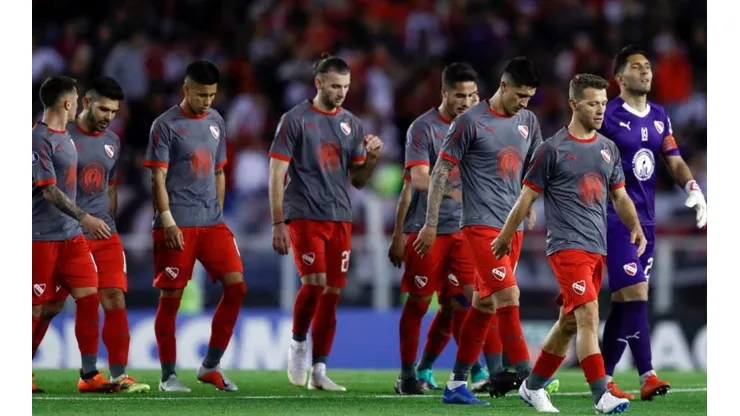 Independiente, tras caer ante River en El Monumental.