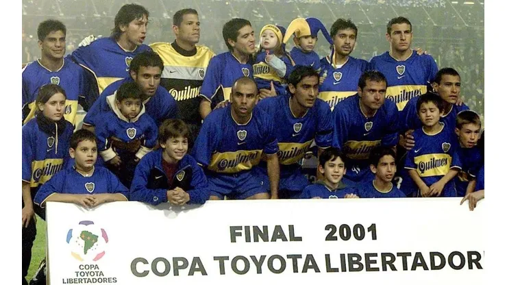 Boca en la Copa Libertadores 2001.