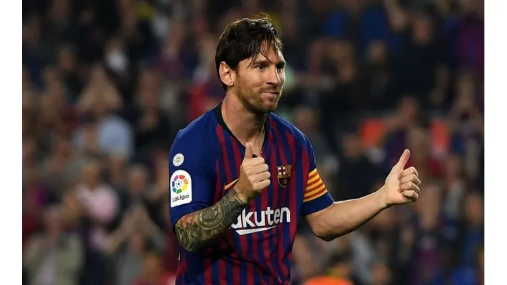 Lionel Messi, el as de espadas de Barcelona.
