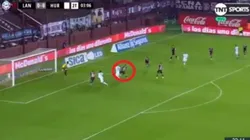 Nicolás Thaller venció a su propio arquero.