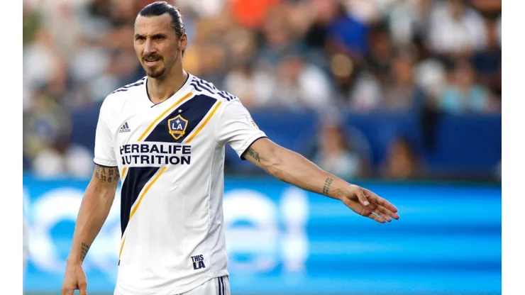 Zlatan Ibrahimovic en Los Ángeles Galaxy.