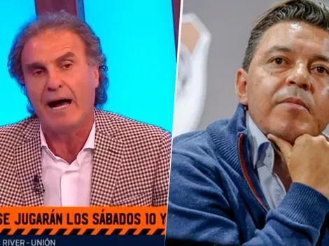 A Ruggeri le hicieron acordar de la sanción a Gallardo y casi rompe todo en vivo