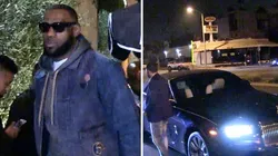 LeBron James se va de fiesta tras la derrota de los Lakers