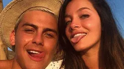 Dybala mostró el plan de la noche junto a Oriana Sabatini