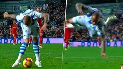 Sandro voló por los aires.