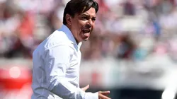 Gallardo en el partido ante Aldosivi.