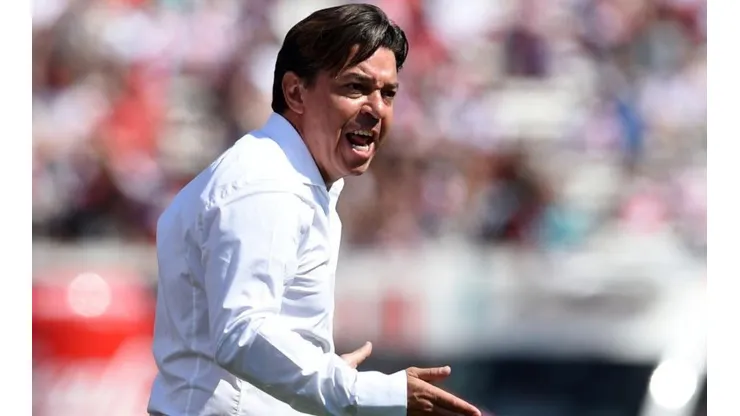 Gallardo en el partido ante Aldosivi.
