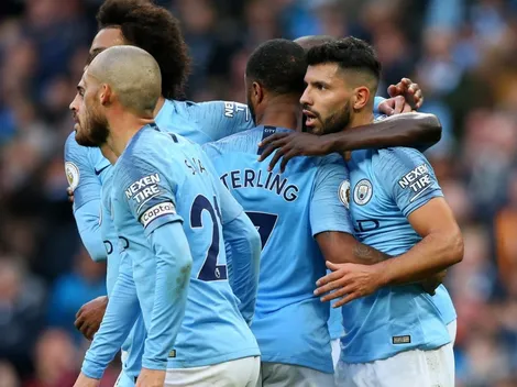 Agüero gritó 150 en la aplastante goleada del City sobre Southampton