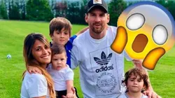 No podemos respirar: Antonella Roccuzzo subió una foto de Mateo...¿con la camiseta de River?