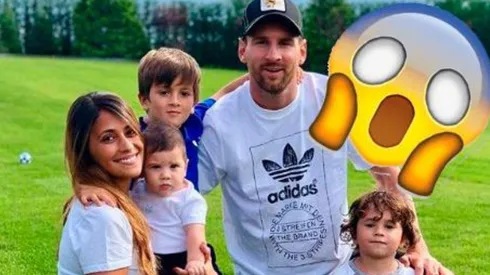 No podemos respirar: Antonella Roccuzzo subió una foto de Mateo...¿con la camiseta de River?