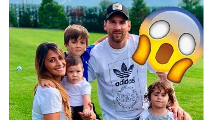No podemos respirar: Antonella Roccuzzo subió una foto de Mateo...¿con la camiseta de River?