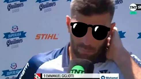 Insólito: a Gigliotti le preguntaron por la final de la Libertadores y se olvidó de su pasado