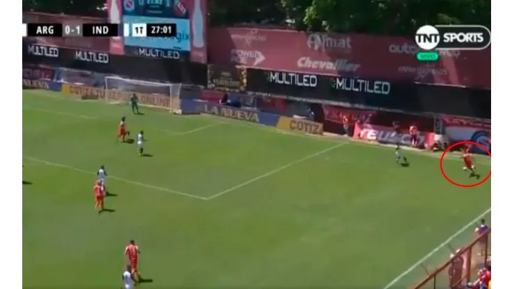 Se ganó el premio: un jugador de Argentinos acaba de tirar el peor centro de la Superliga