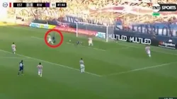 Lucas Pratto falló una situación clara.