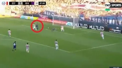 Lucas Pratto falló una situación clara.