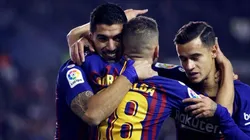 Sin saber cómo y gracias a Dembélé y Suárez, Barcelona remontó a los 90' y ganó